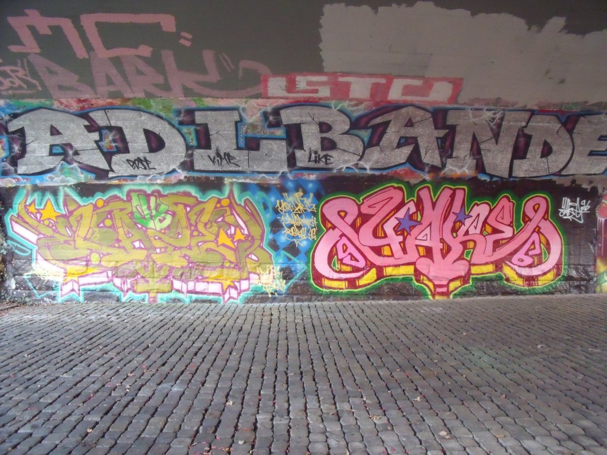 Graffiti Wall - Photo by DAZE95 - Rheine, Fame, DAZE (2014)