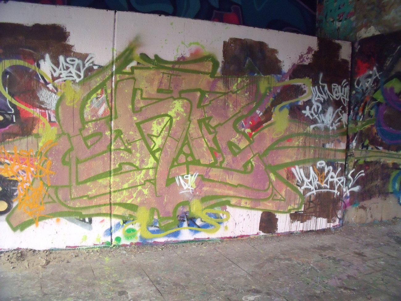 Graffiti Wall - Photo by DAZE95 - Rheine, Fame, DAZE (2015)