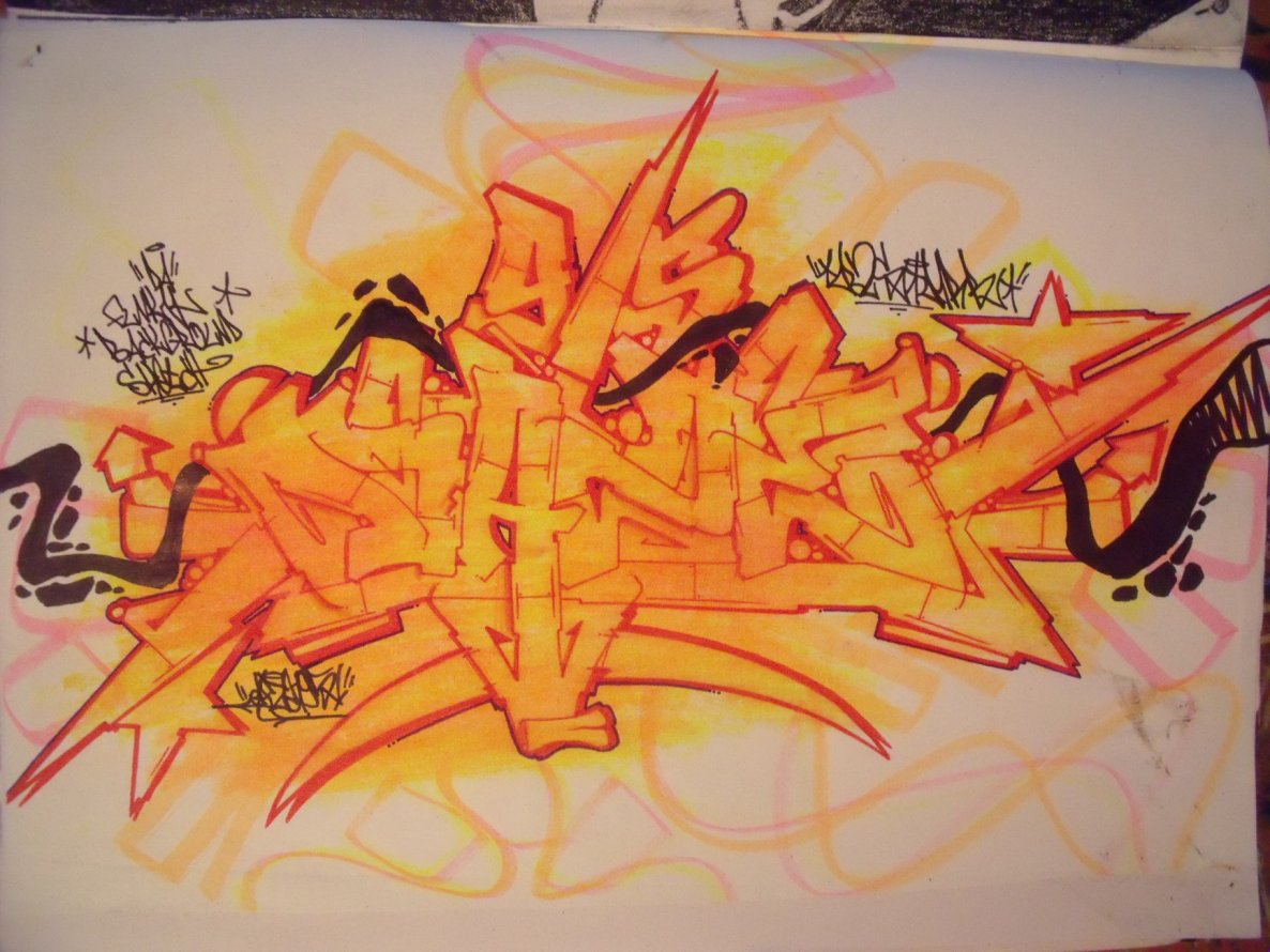 Graffiti Sketch - Photo by DAZE95 - Sketch, DAZE, 95 (2013)
