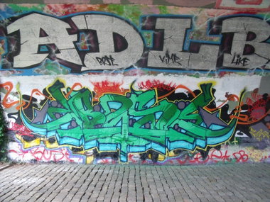 Graffiti Wall - Photo by DAZE95 - Rheine, Fame, DAZE (2014)