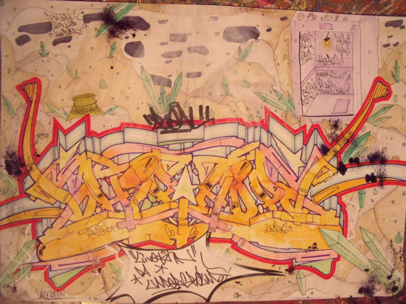 Graffiti Sketch - Photo by DAZE95 - Sketch, DAZE, 95 (2015)