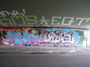 Graffiti Wall - Photo by DAZE95 - Rheine, Fame, DAZE (2014)