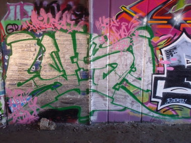 Graffiti Wall - Photo by DAZE95 - Rheine, Fame, DAZE (2015)
