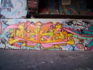 Graffiti Wall - Photo by DAZE95 - Rheine, Fame, DAZE (2015)