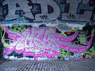 Graffiti Wall - Photo by DAZE95 - Rheine, Fame, DAZE (2014)