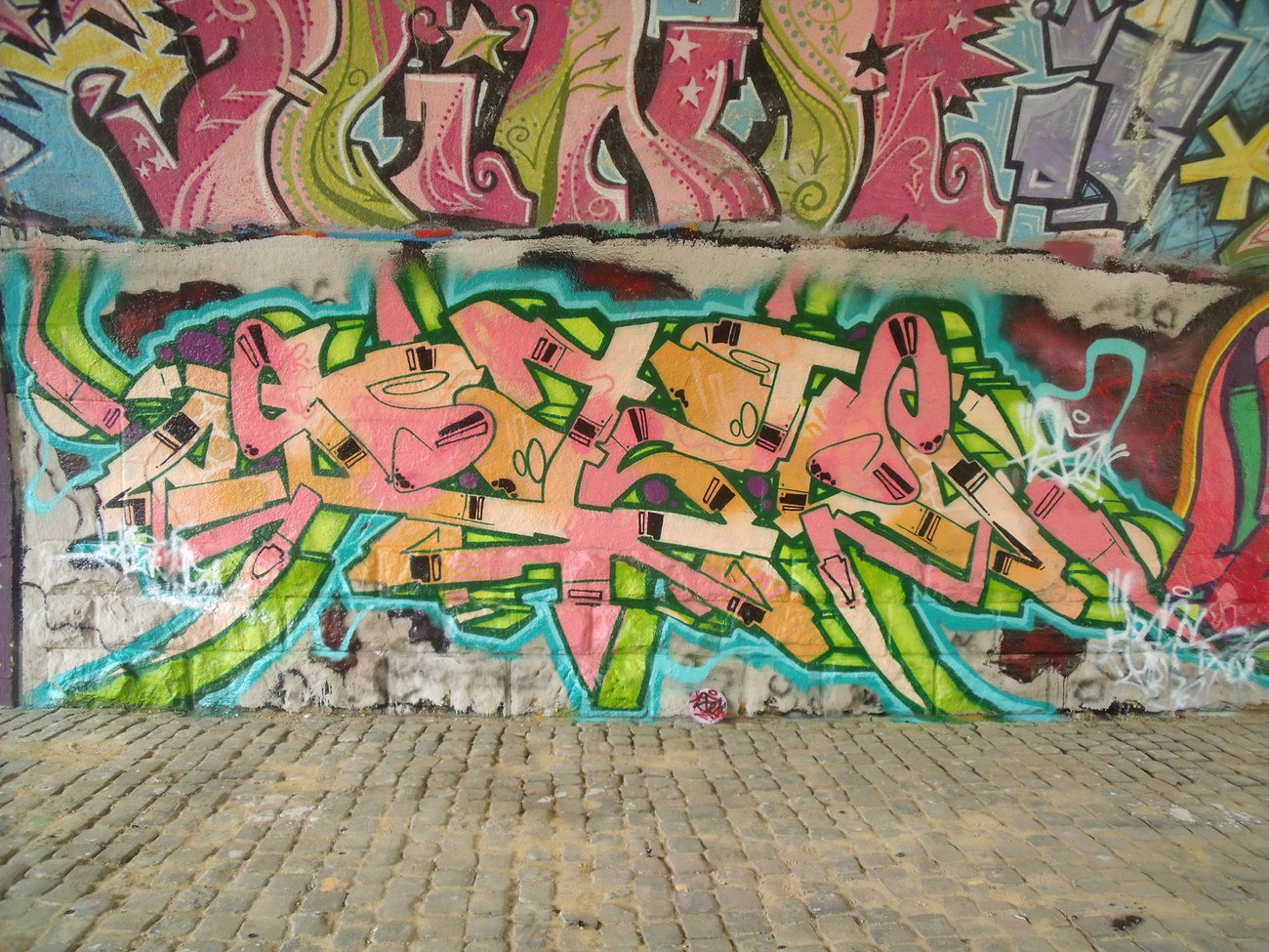 Graffiti Wall - Photo by DAZE95 - Rheine, Fame, DAZE (2015)