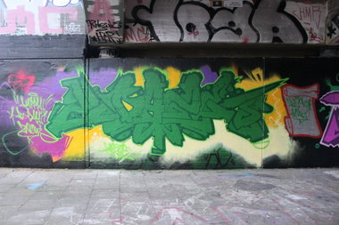 Graffiti Wall - Photo by DAZE95 - Rheine, Fame, DAZE (2014)