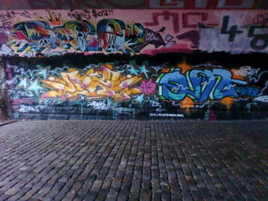 Graffiti Wall - Photo by DAZE95 - Rheine, Fame, DAZE (2013)