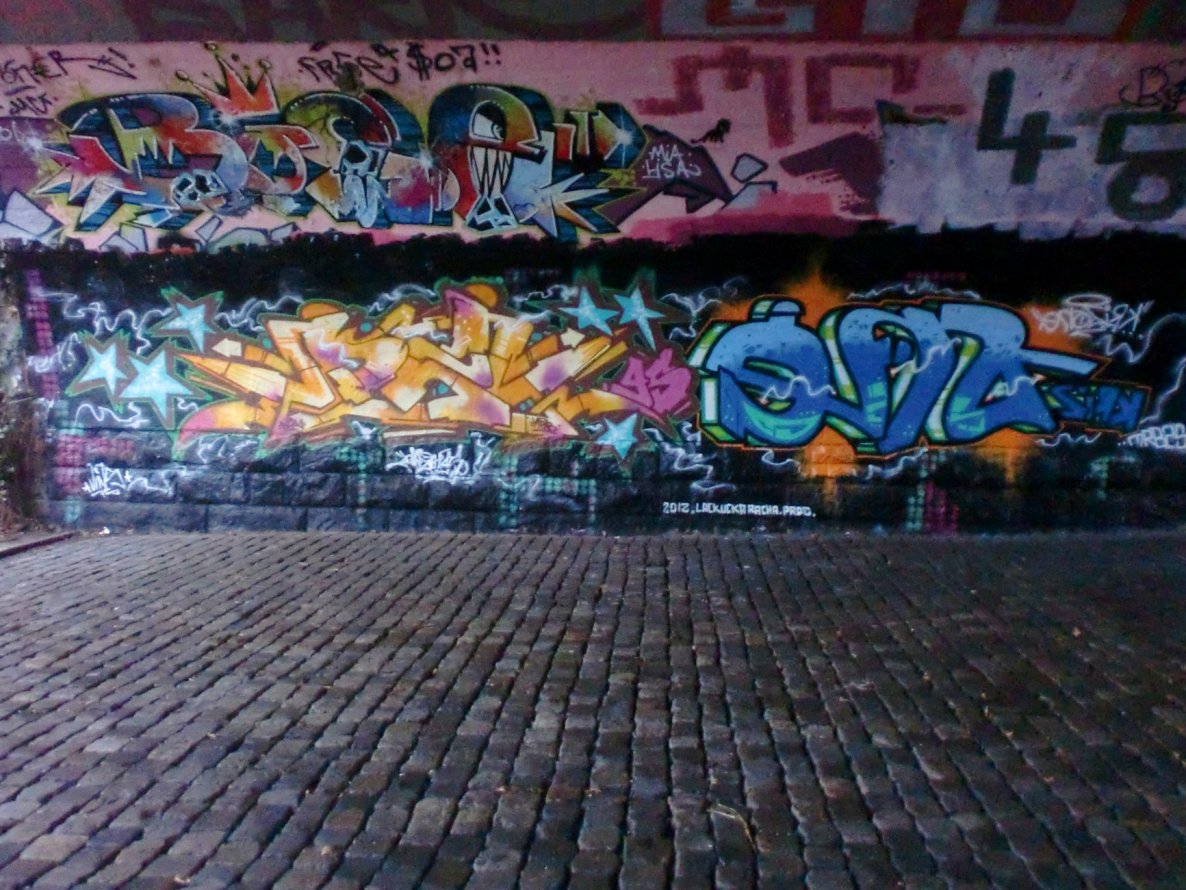 Graffiti Wall - Photo by DAZE95 - Rheine, Fame, DAZE (2013)
