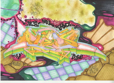 Graffiti Sketch - Photo by DAZE95 - Sketch, DAZE, 95 (2016)