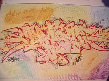 Graffiti Sketch - Photo by DAZE95 - Sketch, DAZE, 95 (2013)