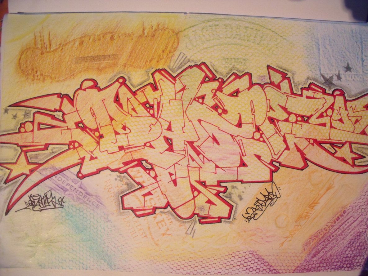 Graffiti Sketch - Photo by DAZE95 - Sketch, DAZE, 95 (2013)