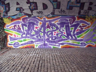 Graffiti Wall - Photo by DAZE95 - Rheine, Fame, DAZE (2014)