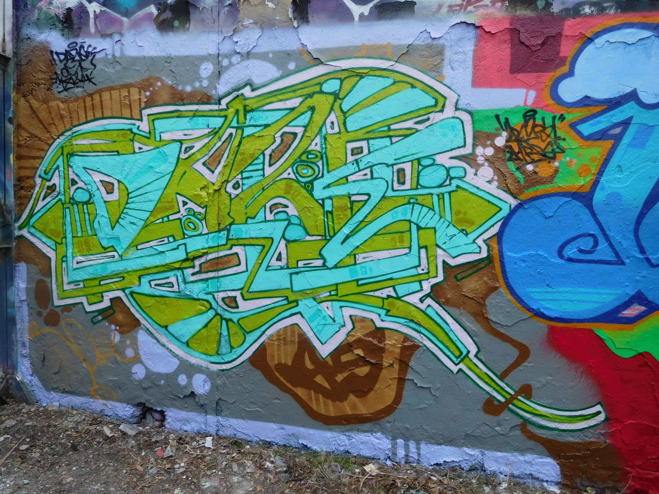 Graffiti Wall - Photo by DAZE95 - Münster, Hawerkamp, Fame (2017)