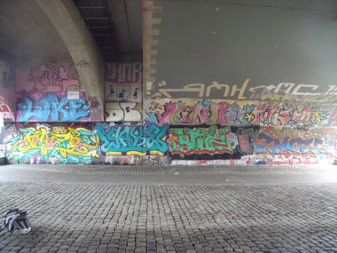 Graffiti Wall - Photo by DAZE95 - Rheine, Fame, DAZE (2014)