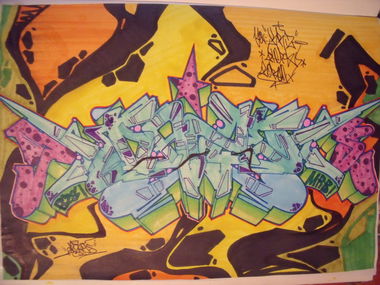 Graffiti Sketch - Photo by DAZE95 - Sketch, DAZE, 95 (2013)
