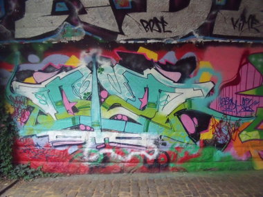 Graffiti Wall - Photo by DAZE95 - Rheine, Fame, DAZE (2015)