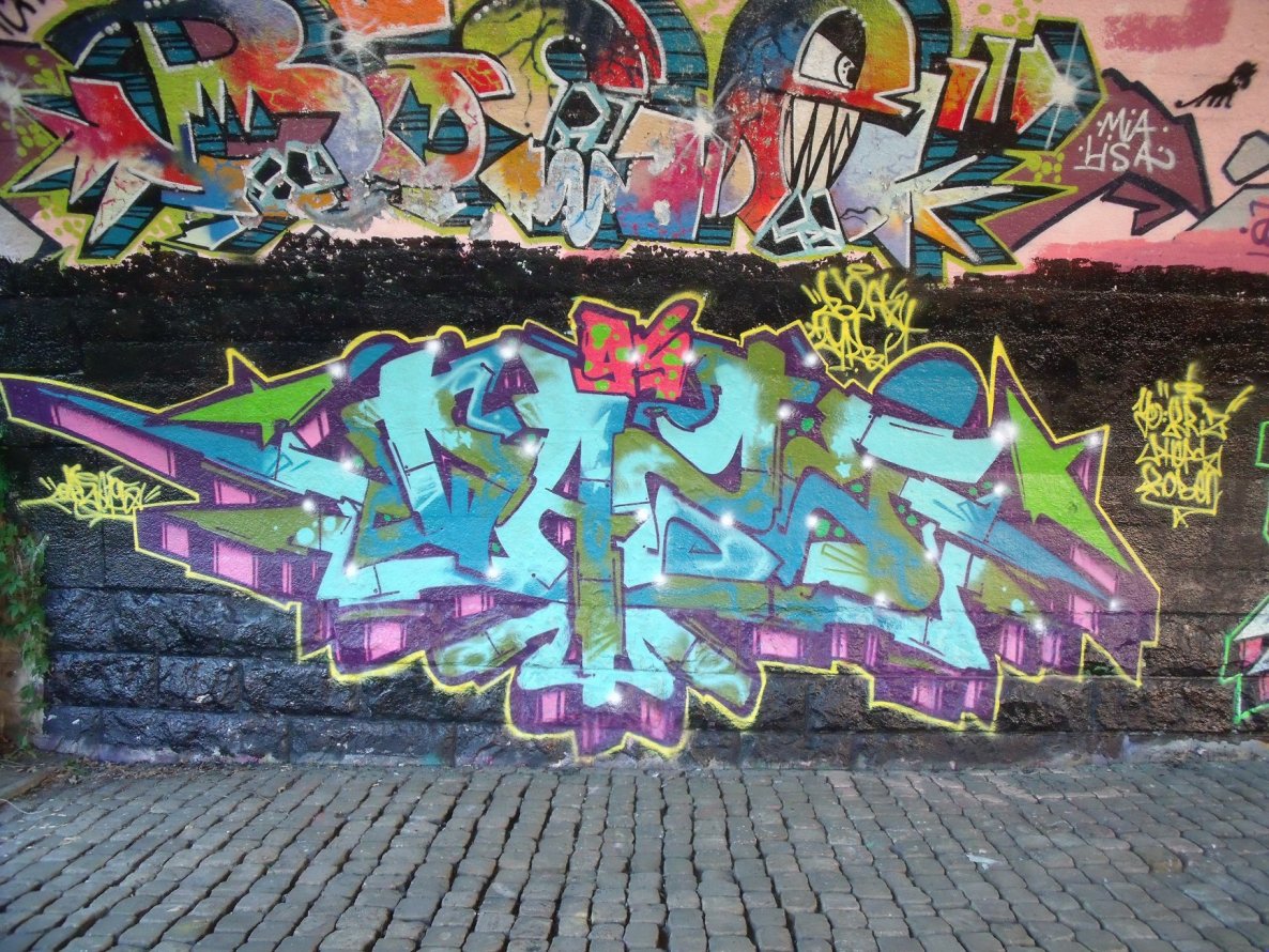 Graffiti Wall - Photo by DAZE95 - Rheine, Fame, DAZE (2013)