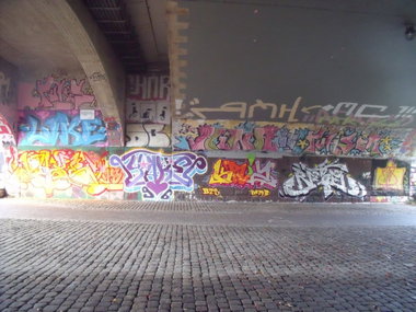 Graffiti Wall - Photo by DAZE95 - Rheine, Fame, DAZE (2014)