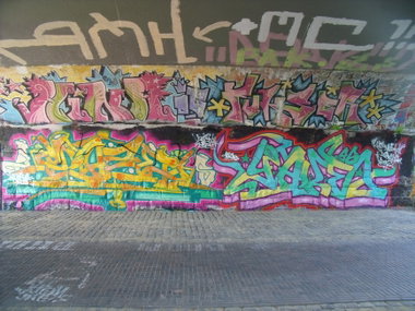 Graffiti Wall - Photo by DAZE95 - Rheine, Fame, DAZE (2015)