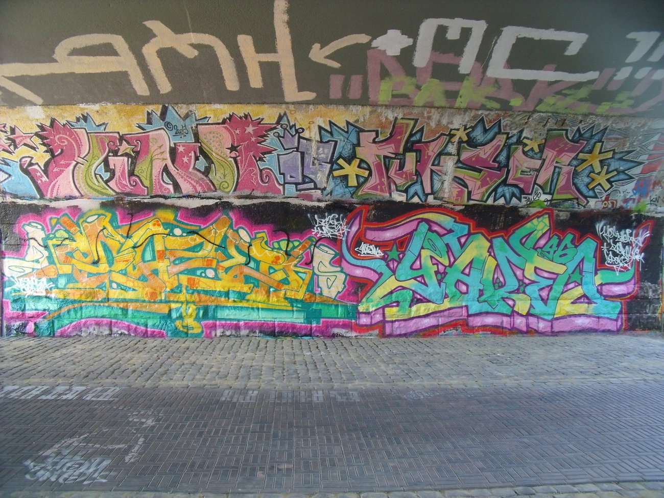 Graffiti Wall - Photo by DAZE95 - Rheine, Fame, DAZE (2015)