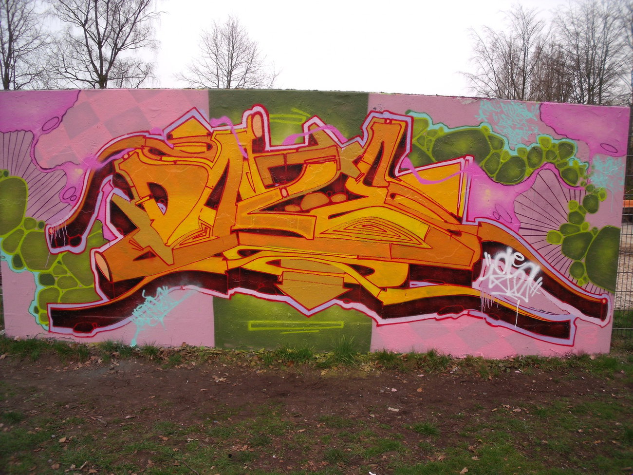 Graffiti Wall - Photo by DAZE95 - Emsdetten, Skaterpark, DAZE (2016)