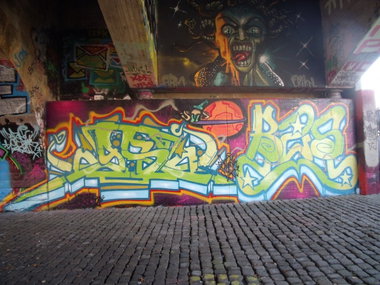 Graffiti Wall - Photo by DAZE95 - Rheine, Fame, DAZE (2014)
