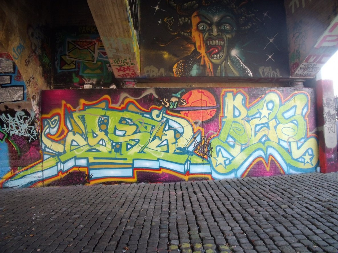 Graffiti Wall - Photo by DAZE95 - Rheine, Fame, DAZE (2014)