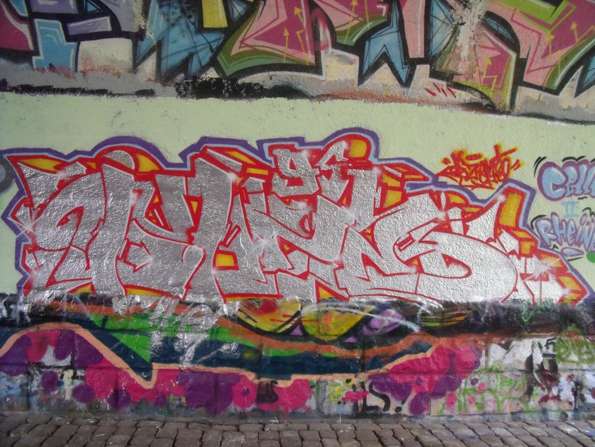 Graffiti Wall - Photo by DAZE95 - Rheine, Fame, DAZE (2012)
