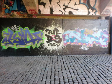 Graffiti Wall - Photo by DAZE95 - Rheine, Fame, DAZE (2012)