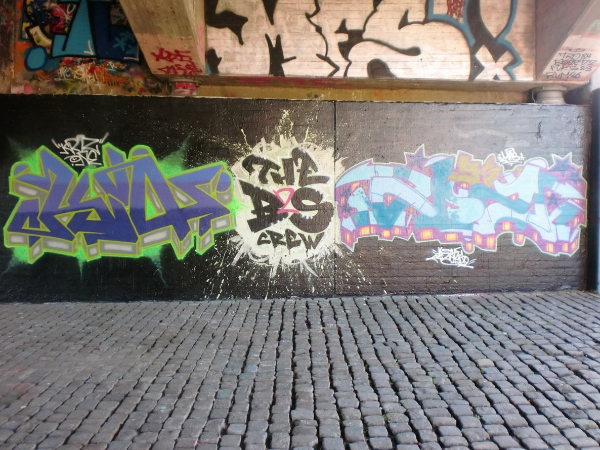 Graffiti Wall - Photo by DAZE95 - Rheine, Fame, DAZE (2012)