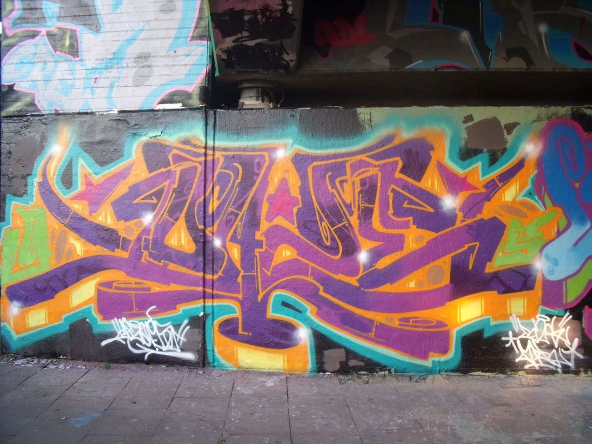 Graffiti Wall - Photo by DAZE95 - Rheine, Fame, DAZE (2014)