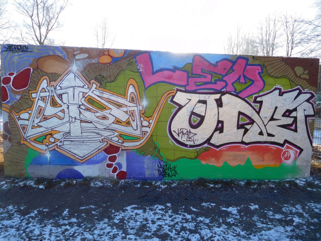 Graffiti Wall - Photo by DAZE95 - Emsdetten, Skatepark, DAZE (2017)