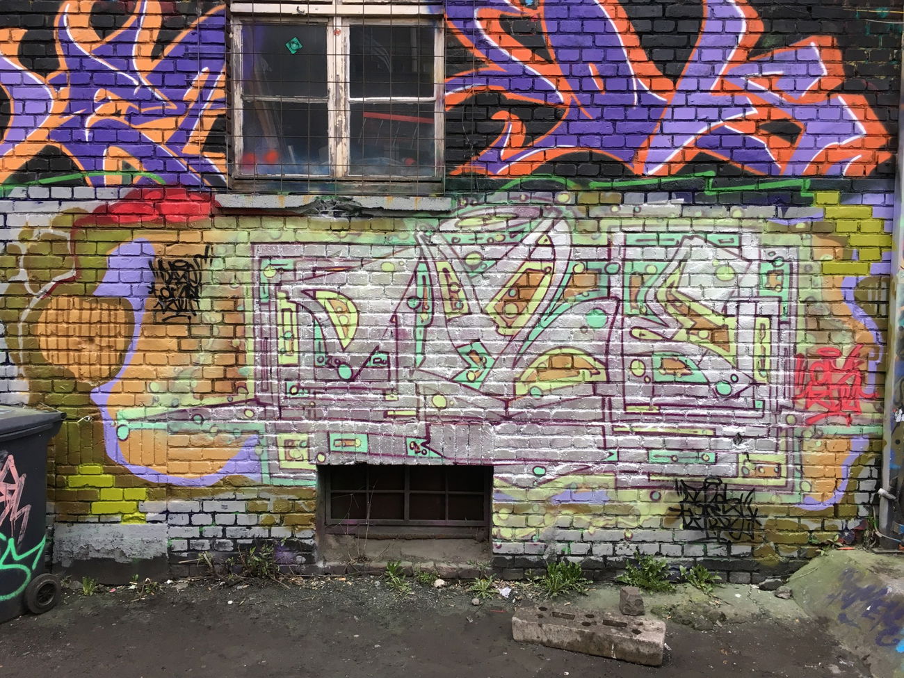 Graffiti Wall - Photo by DAZE95 - Münster, Hawerkamp, Fame (2017)