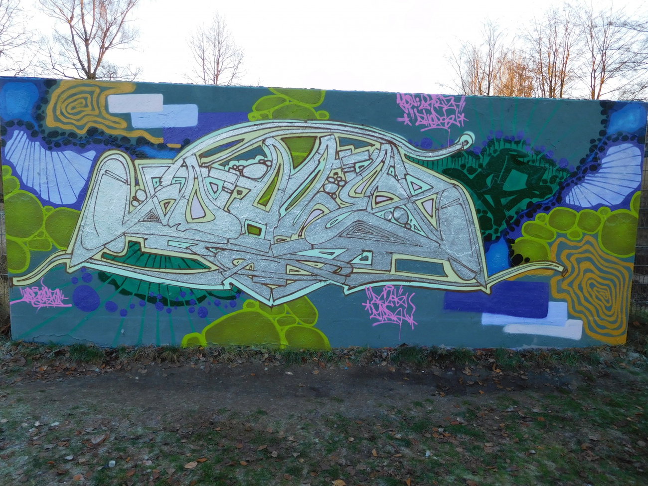 Graffiti Wall - Photo by DAZE95 - Emsdetten, Skatepark, DAZE (2016)