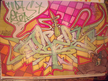 Graffiti Sketch - Photo by DAZE95 - Sketch, DAZE, 95 (2014)