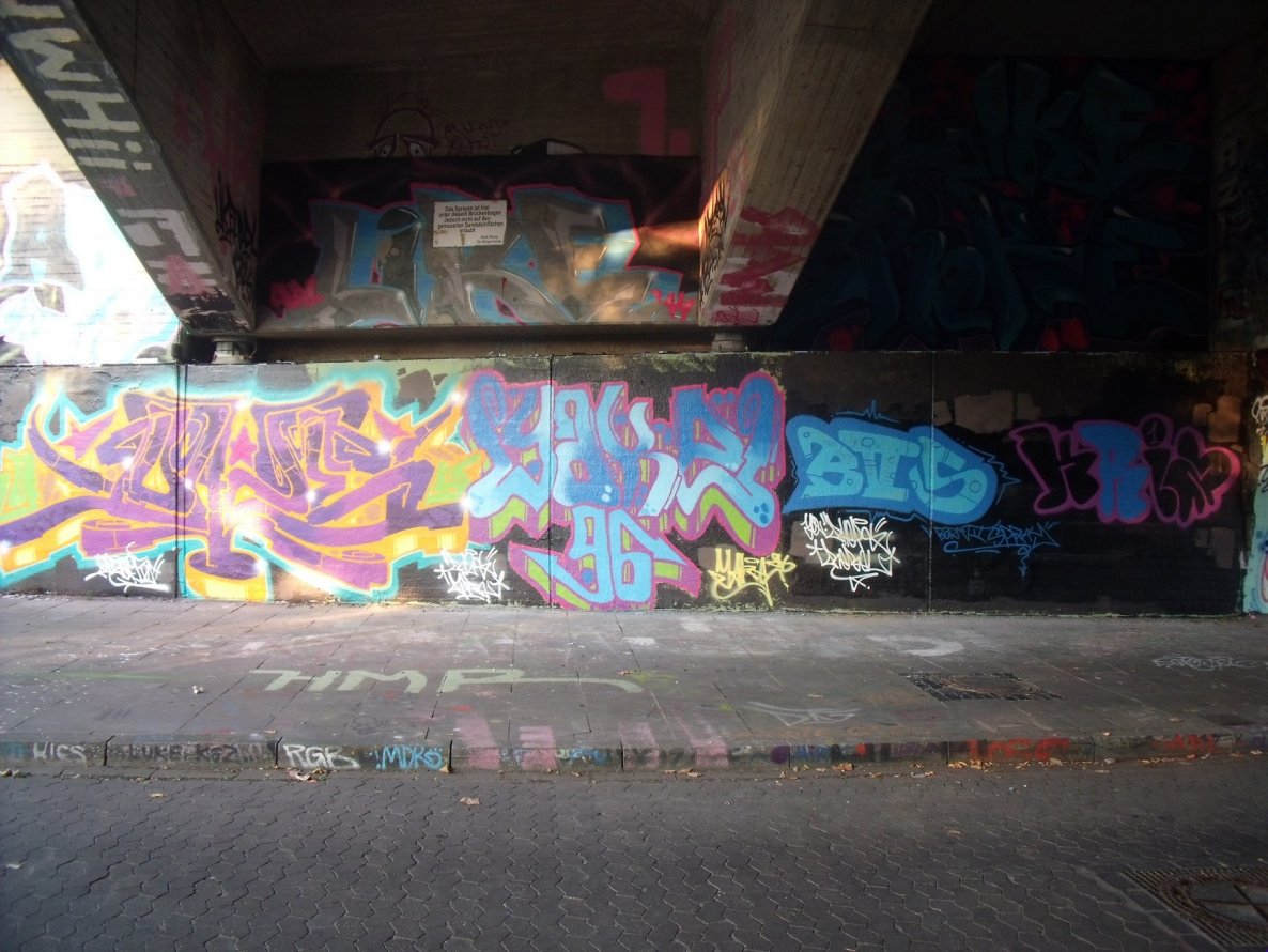 Graffiti Wall - Photo by DAZE95 - Rheine, Fame, DAZE (2014)