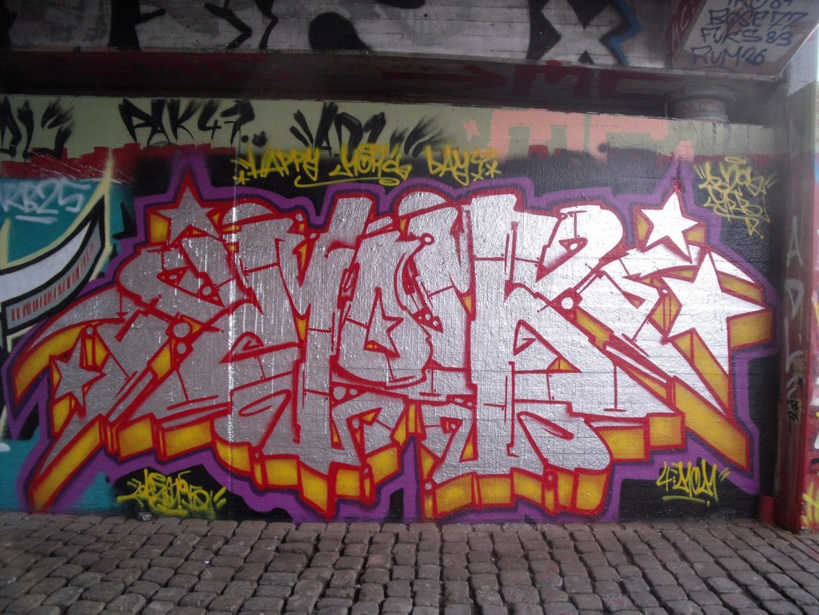 Graffiti Wall - Photo by DAZE95 - Rheine, Fame, DAZE (2013)