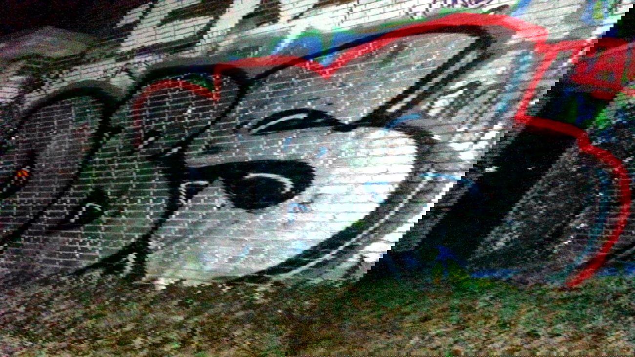 Graffiti Bombing - Photo by DBScrue - DBS, Crew, DieBrandStifter (2014)