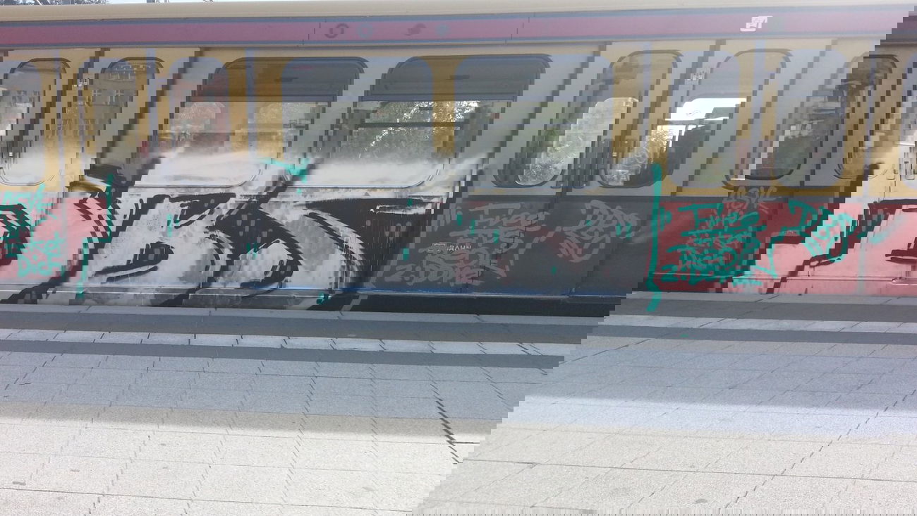 Graffiti Train - Photo by DBScrue - Reok, DBS, Train (2014)