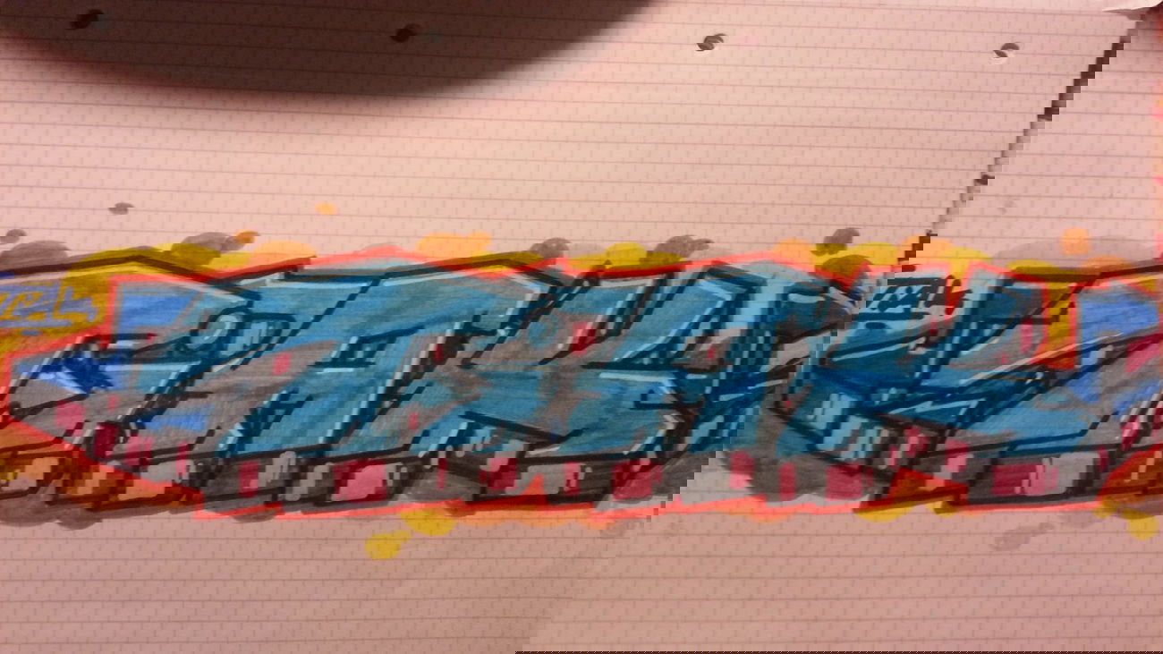 Graffiti Sketch - Photo by DBScrue - Tiak, DBS, Crew (2014)