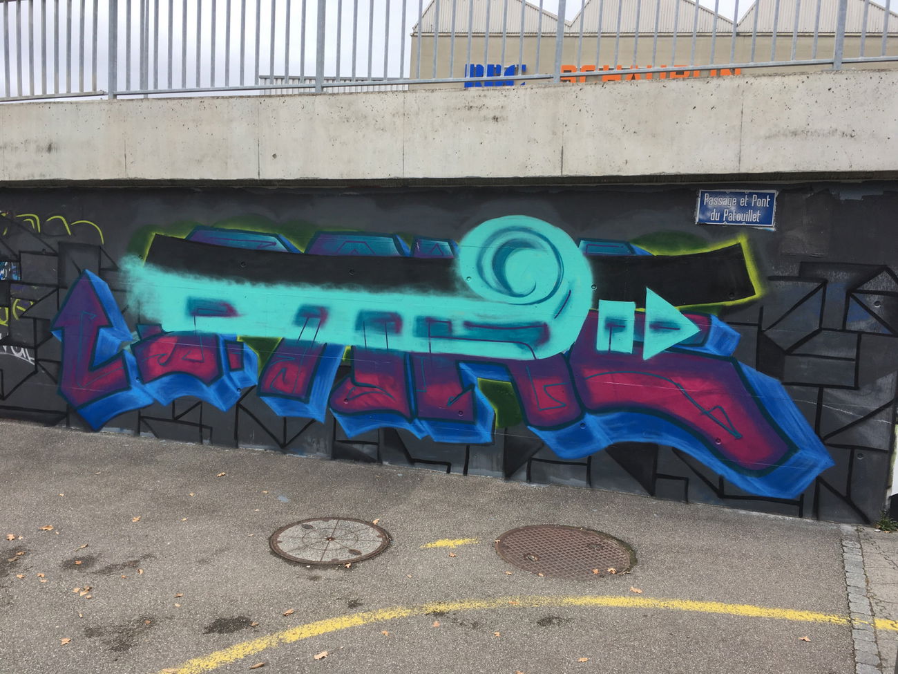 Graffiti Wall - Photo by DBinkACfake