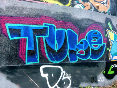 Graffiti Wall - Photo by DBinkACfake