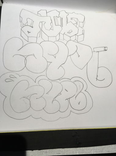 Graffiti Wall - Photo by DBinkACfake