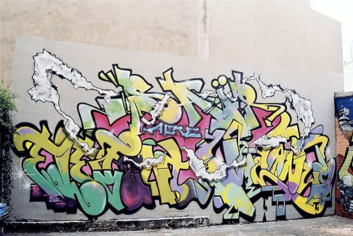 Graffiti Wall in Köln - Photo by DEDICATED - dedicated, store, cologne