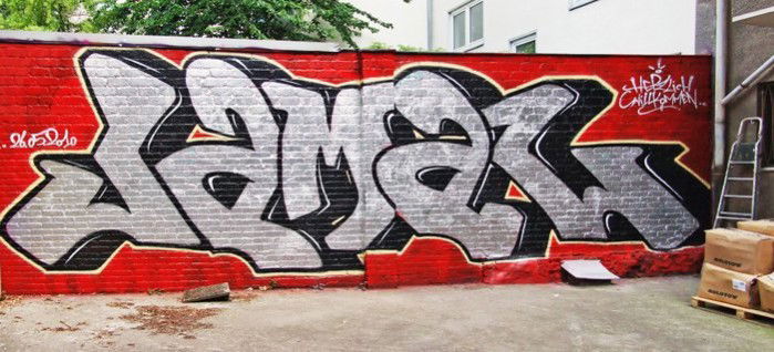 Graffiti Wall in Köln - Photo by DEDICATED - dedicated, store, cologne