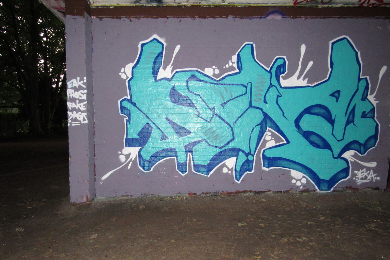 Graffiti Wall - Photo by DEKA - deka, thowup, loop