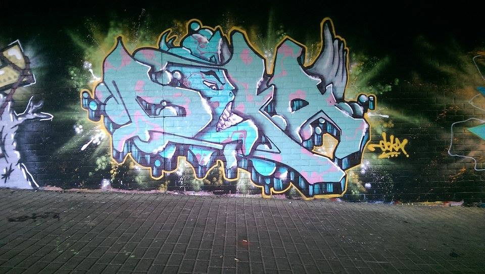 Graffiti Wall in Stade deutchland - Photo by DEKA - summer, beer, fun (2015)