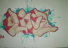 Graffiti Wall in HAMBURG - Photo by DEKA