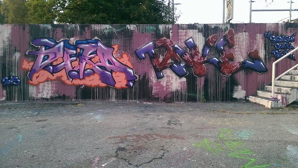 Graffiti Wall - Photo by DEKA - Rake, Deka